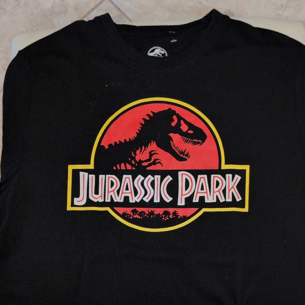 Jurassic Park Black Graphic Tee